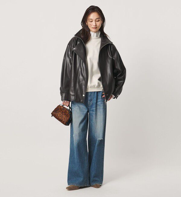 UNITED ARROWS「【別注】＜dahl&rsquo;ia＞レース ドッキング スウェット ‐united LOVE project 2026」|スウェット・ジャージ|