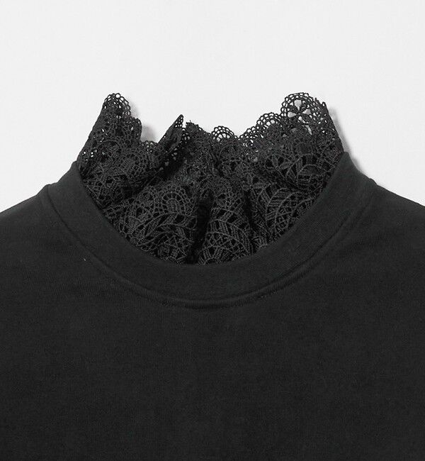 UNITED ARROWS「【別注】＜dahl&rsquo;ia＞レース ドッキング スウェット ‐united LOVE project 2026」|スウェット・ジャージ|