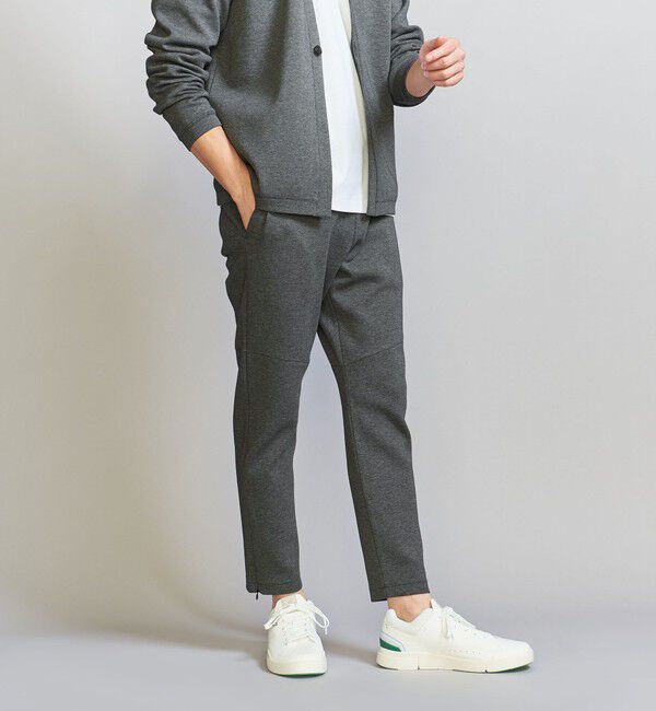 BEAUTY&YOUTH UNITED ARROWS「【WEB限定 WARDROBE SMART】ダブルニット イージーパンツ/セットアップ対応【抗菌・防臭】」|チノ|その他1