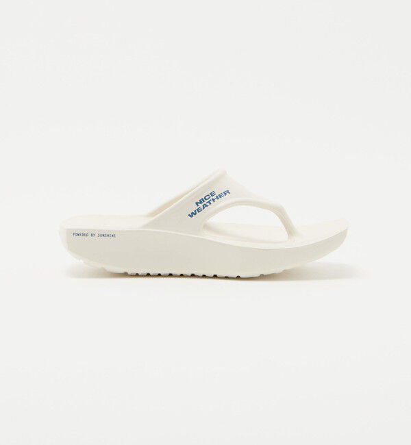 NICE WEATHER「【別注】＜muleboy＞SQUARE X FLIP FLOP サンダル」|サンダル|