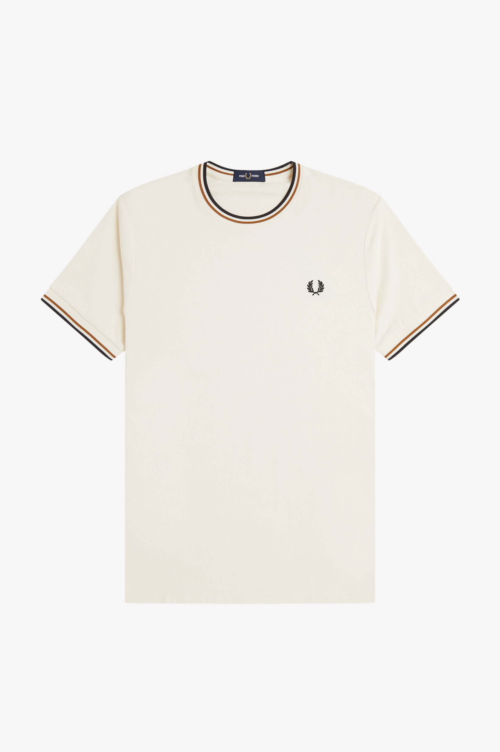 FRED PERRY 「Twin Tipped T-Shirt／ティップラインTシャツ M1588V」|Tシャツ・カットソー|