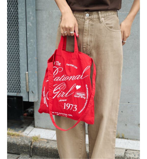 OUTDOOR PRODUCTS Usual Things「新色追加　Rational Girl ナイロン2WAYトート」|トートバッグ|
