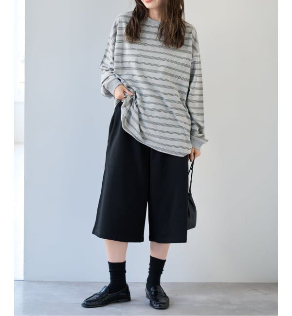 OUTDOOR PRODUCTS Usual Things「≪予約≫BORDER&PLANEWIDE ロンTEE」|Tシャツ・カットソー|