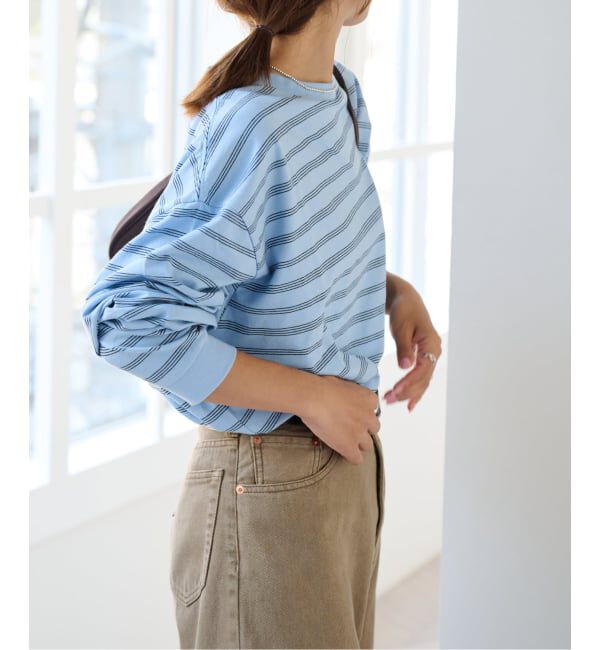 OUTDOOR PRODUCTS Usual Things「≪予約≫BORDER&PLANEWIDE ロンTEE」|Tシャツ・カットソー|