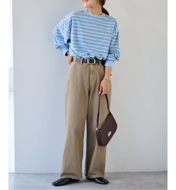 OUTDOOR PRODUCTS Usual Things「≪予約≫BORDER&PLANEWIDE ロンTEE」|Tシャツ・カットソー|