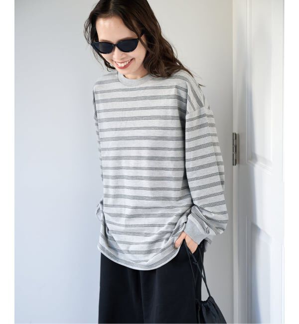 OUTDOOR PRODUCTS Usual Things「≪予約≫BORDER&PLANEWIDE ロンTEE」|Tシャツ・カットソー|