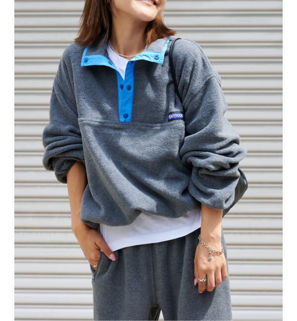 OUTDOOR PRODUCTS Usual Things「≪予約≫フリーススナップブルゾン」|その他|