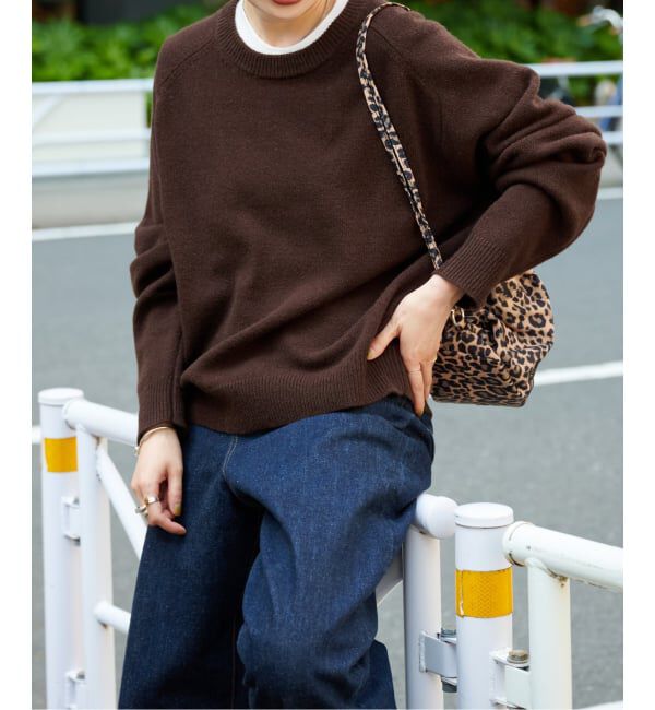 OUTDOOR PRODUCTS Usual Things「≪予約≫WOOL SIGNATURE クルーネックニット」|ニット・セーター|