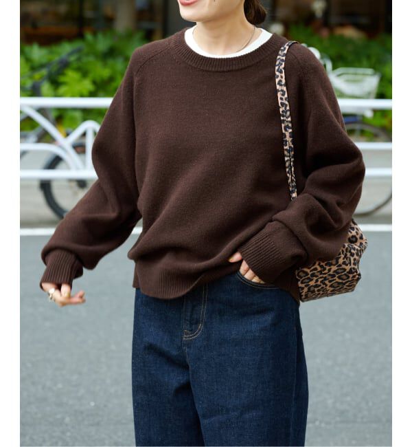 OUTDOOR PRODUCTS Usual Things「≪予約≫WOOL SIGNATURE クルーネックニット」|ニット・セーター|