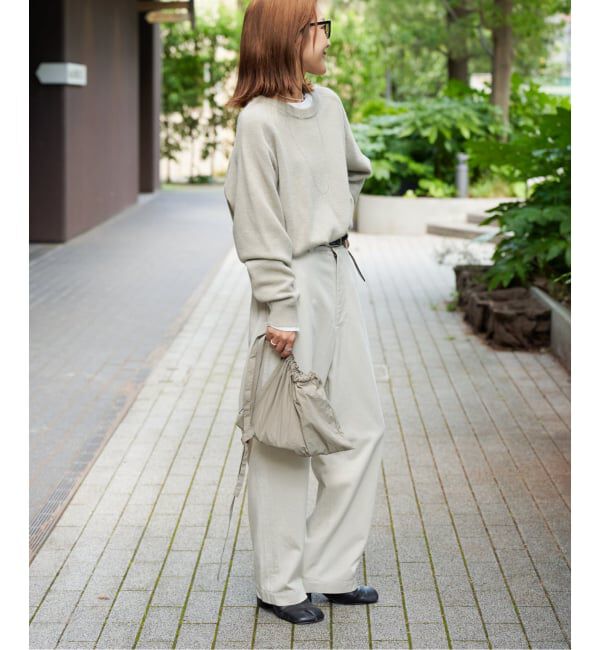 OUTDOOR PRODUCTS Usual Things「≪予約≫WOOL SIGNATURE クルーネックニット」|ニット・セーター|