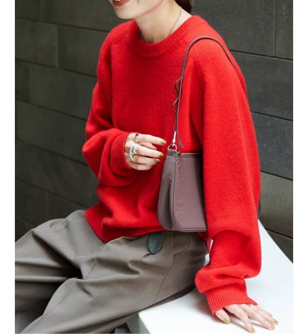 OUTDOOR PRODUCTS Usual Things「≪予約≫WOOL SIGNATURE クルーネックニット」|ニット・セーター|