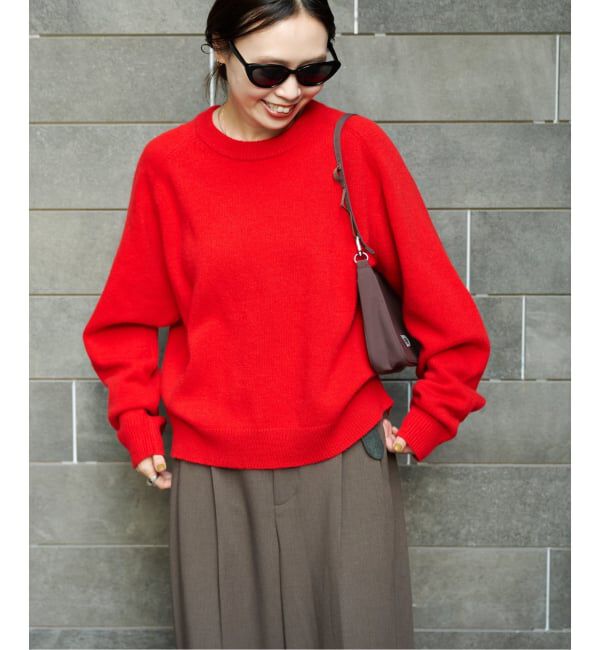 OUTDOOR PRODUCTS Usual Things「≪予約≫WOOL SIGNATURE クルーネックニット」|ニット・セーター|