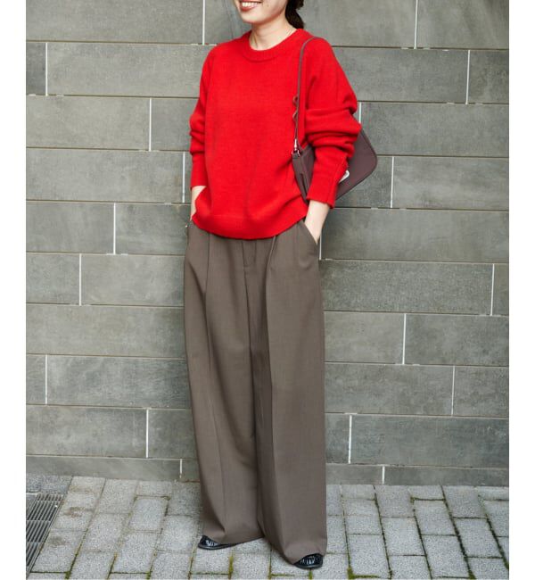 OUTDOOR PRODUCTS Usual Things「≪予約≫WOOL SIGNATURE クルーネックニット」|ニット・セーター|