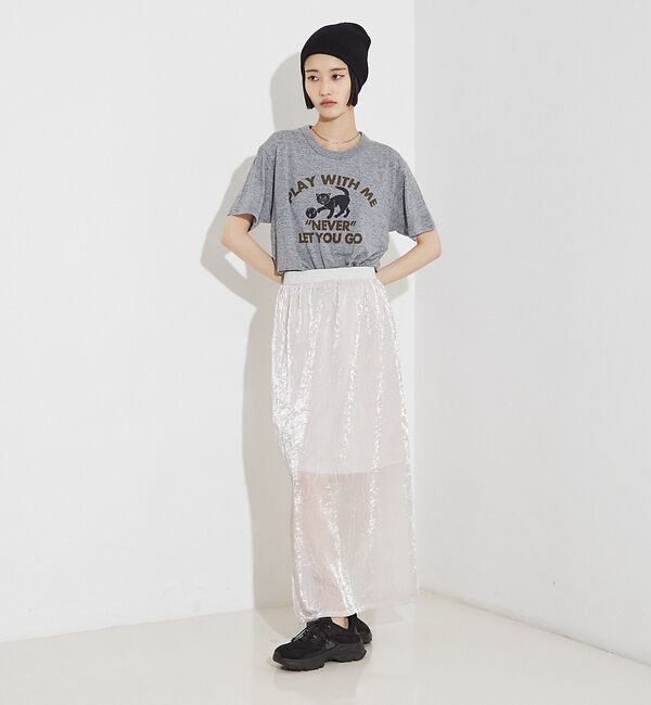 NOMINE「【RUSSELL/ラッセル別注】 CAT/猫 モチーフ Tシャツ」|Tシャツ・カットソー|