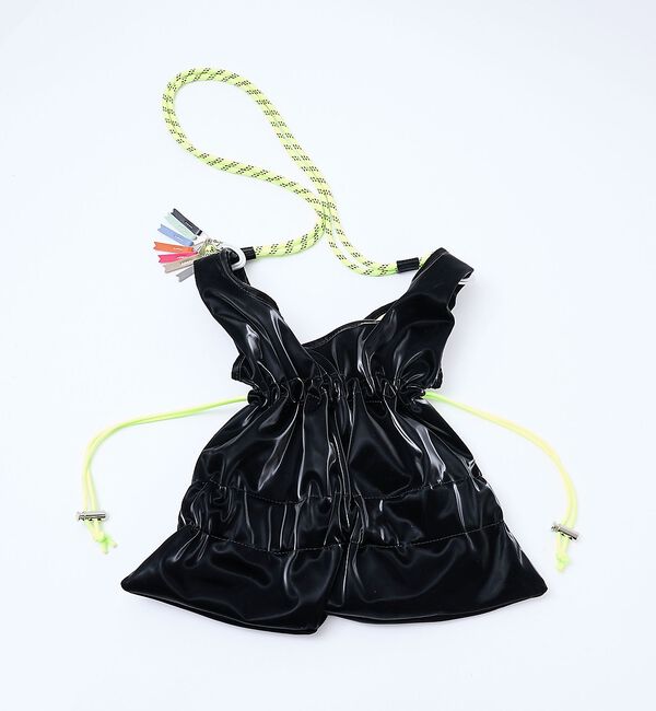 NOMINE「【cheek】tiered code one shoul ティアード ギャザー」|ショルダー・メッセンジャー|