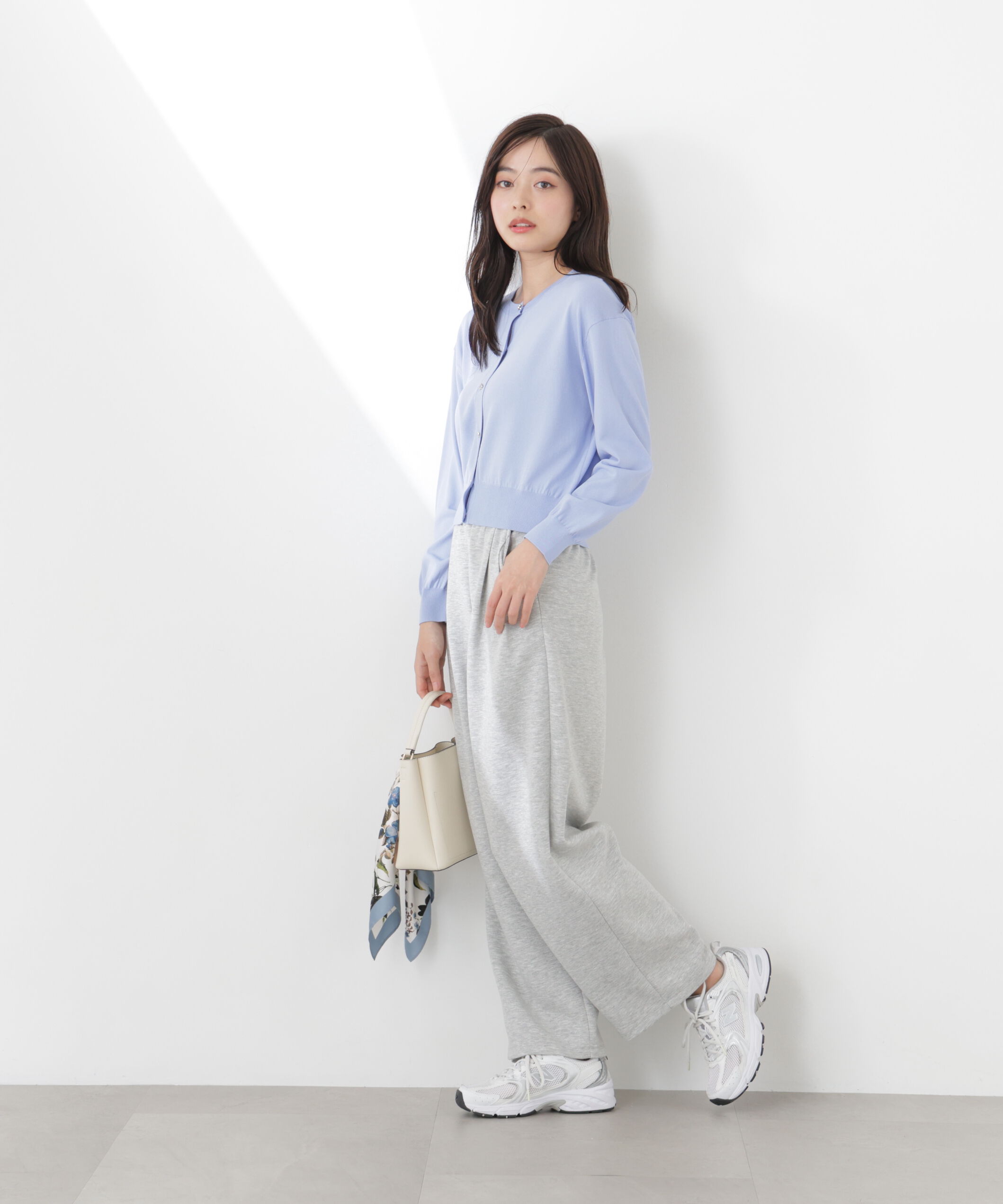PROPORTION BODY DRESSING「＜ウォッシャブル/UV＞ベーシックカーディガン　26SS」|カーディガン|