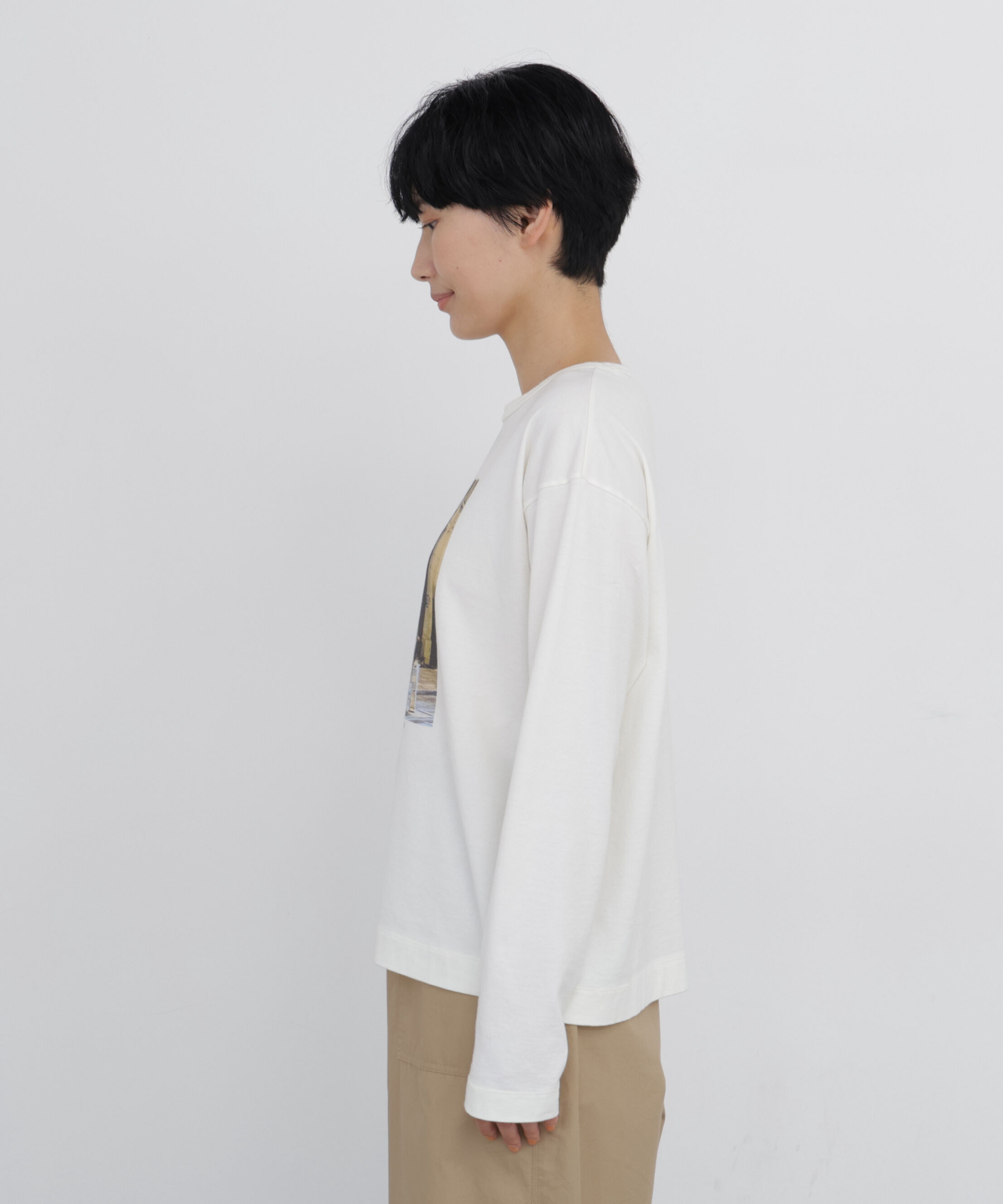  「◆フォトプリント　ロンＴ」|Tシャツ・カットソー|