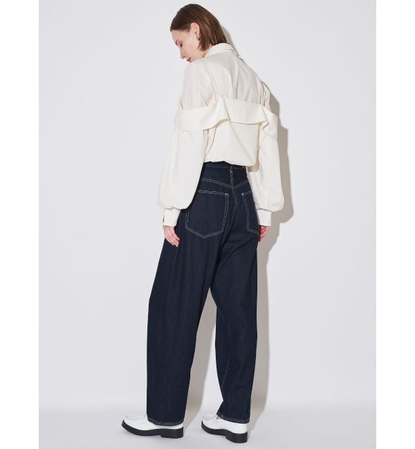 ELENDEEK「LAYERED OFF SHOULDER SH」|シャツ・ブラウス|