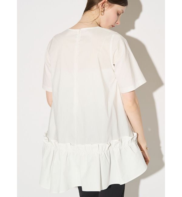ELENDEEK「FRILL HEM BL」|シャツ・ブラウス|