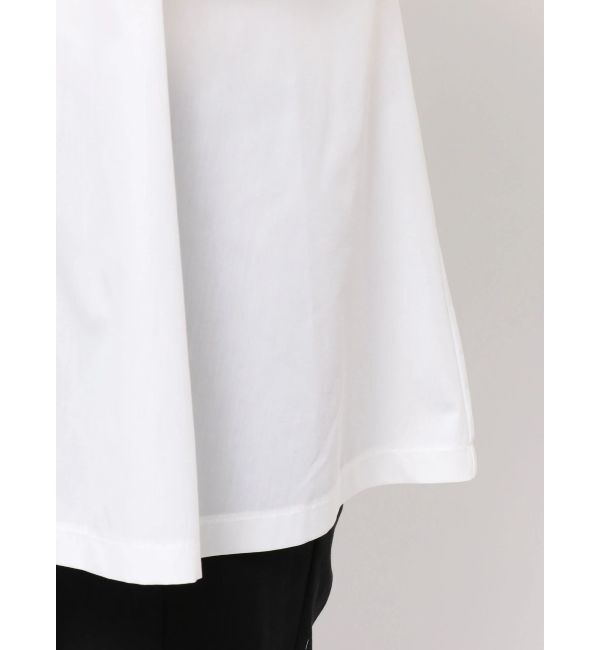 ELENDEEK「ASYME FRILL TUNIC BL」|シャツ・ブラウス|