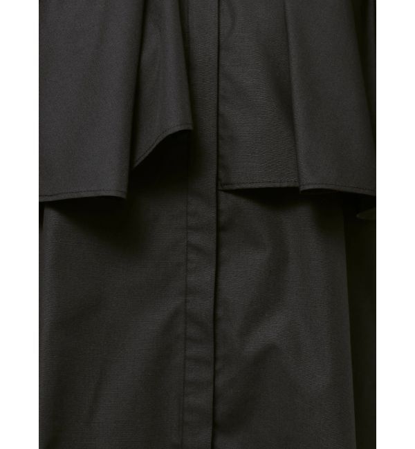 ELENDEEK「ASYME FRILL TUNIC BL」|シャツ・ブラウス|