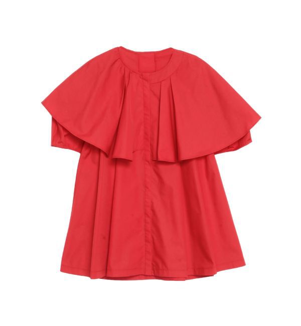 ELENDEEK「ASYME FRILL TUNIC BL」|シャツ・ブラウス|