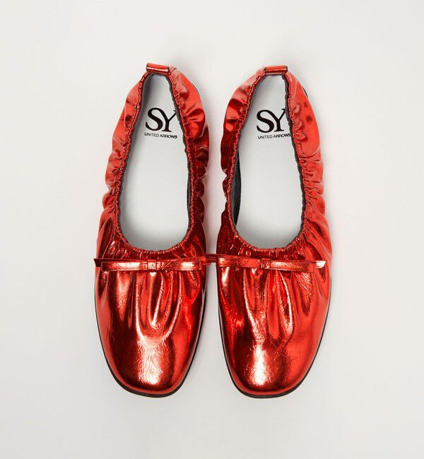 SY UNITED ARROWS「＜SY＞ディープバレエ フラット20&uarr;」|バレエシューズ|