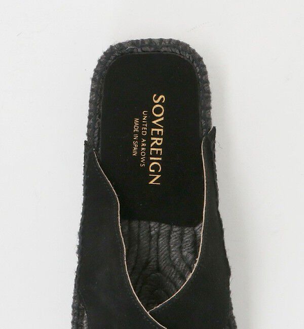 UNITED ARROWS「＜SOVEREIGN＞スエード クロス エスパドリーユ サンダル」|サンダル|
