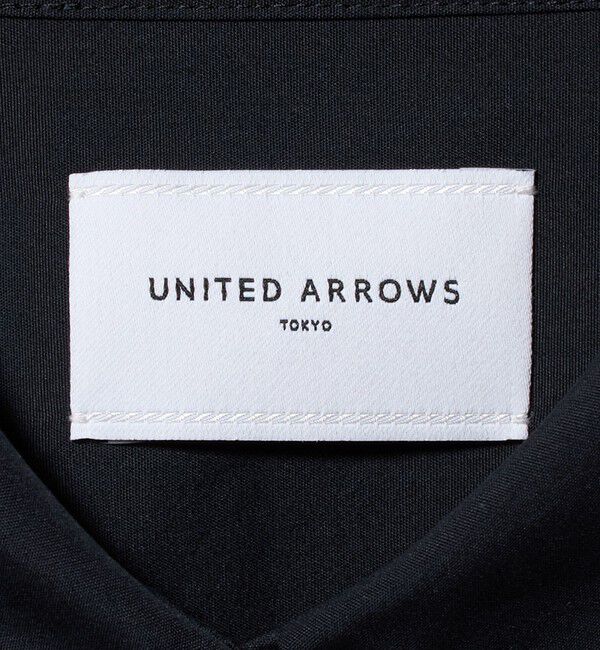 UNITED ARROWS「カットワーク シャツワンピース」|ワンピース|