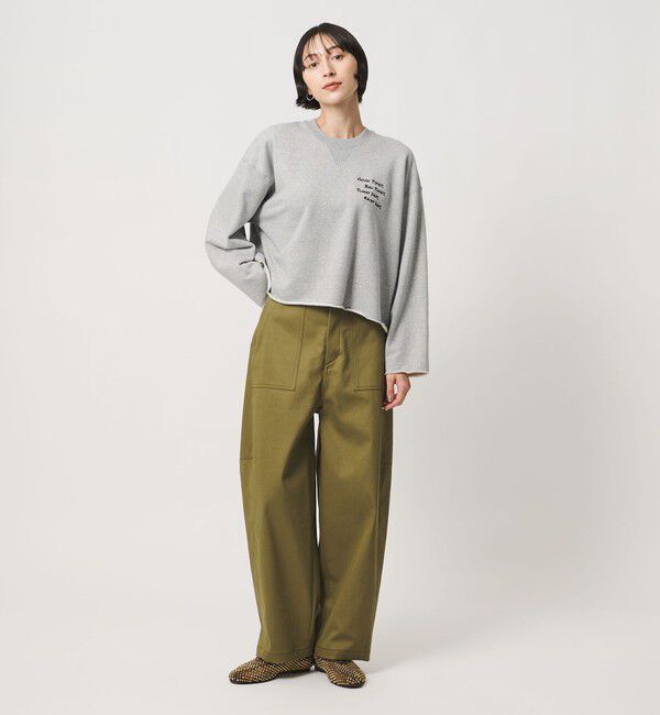 UNITED ARROWS「＜SACRA＞エンブロイダリー スウェット」|スウェット・ジャージ|