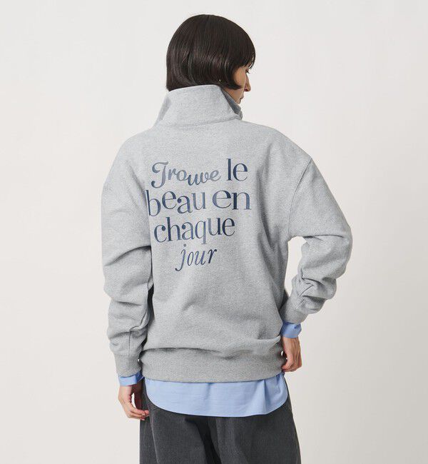 UNITED ARROWS「【別注】＜NOMADIS＞ハーフジップ スウェット ‐united LOVE project 2026」|スウェット・ジャージ|MD.GRAY