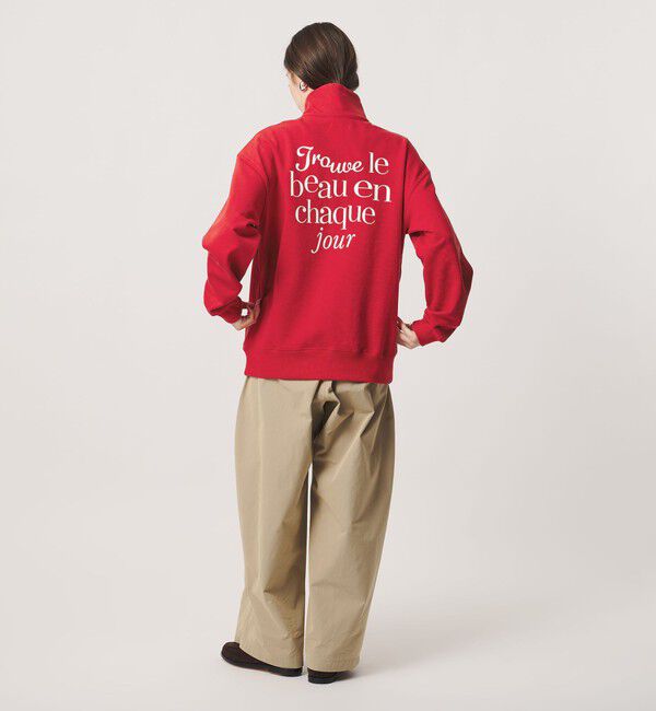 UNITED ARROWS「【別注】＜NOMADIS＞ハーフジップ スウェット ‐united LOVE project 2026」|スウェット・ジャージ|