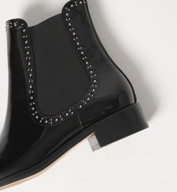 UNITED ARROWS「スタッズ サイドゴア ショートブーツ」|ショートブーツ|