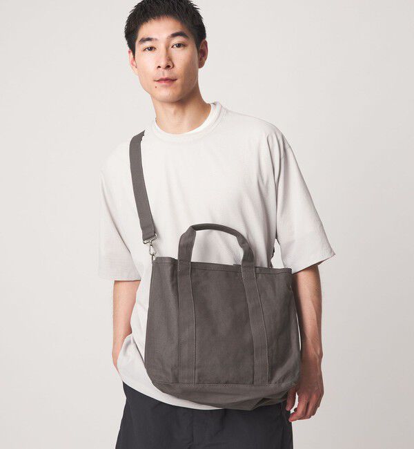 UNITED ARROWS green label relaxing「【WEB限定】2WAY キャンバス トートバッグ / ユニセックス」|トートバッグ|