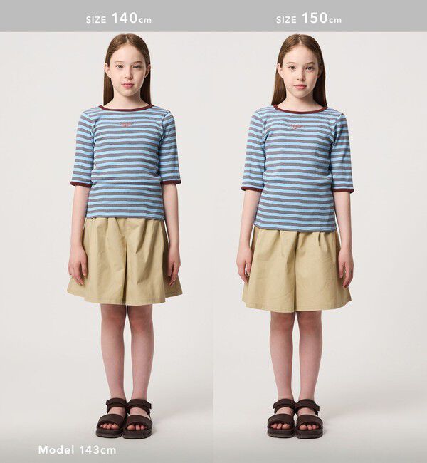 UNITED ARROWS green label relaxing「ベルトループ デザイン キュロット / キッズ 100cm-160cm」|その他|