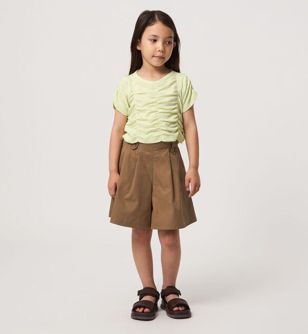 UNITED ARROWS green label relaxing「ベルトループ デザイン キュロット / キッズ 100cm-160cm」|その他|
