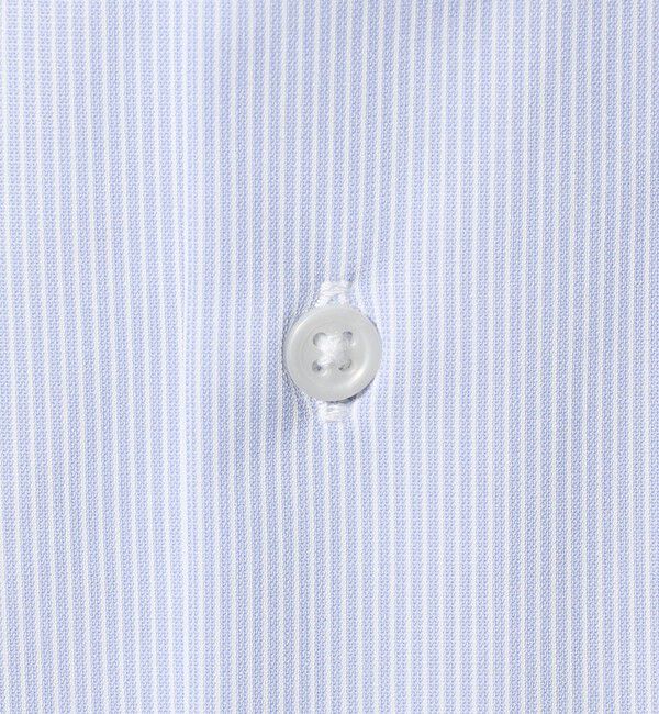 UNITED ARROWS green label relaxing「A+ COOL Pトリコット ナローストライプ スタンダード ボタンダウン 半袖 ドレスシャツ -ストレッチ・イージ」|シャツ・ブラウス|