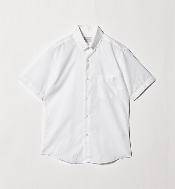 UNITED ARROWS green label relaxing「エブリット TC パナマ スタンダード ボタンダウン ショートスリーブ シャツ -イージーアイロン・通気性-」|シャツ・ブラウス|