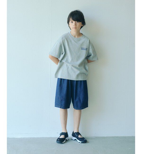 UNITED ARROWS green label relaxing「デニム バルーン ハーフ パンツ / キッズ 100cm-160cm」|その他|