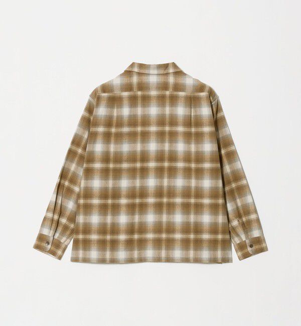 UNITED ARROWS green label relaxing「【別注】＜PENDLETON＞チェック オープンカラー 長袖 シャツ」|シャツ・ブラウス|