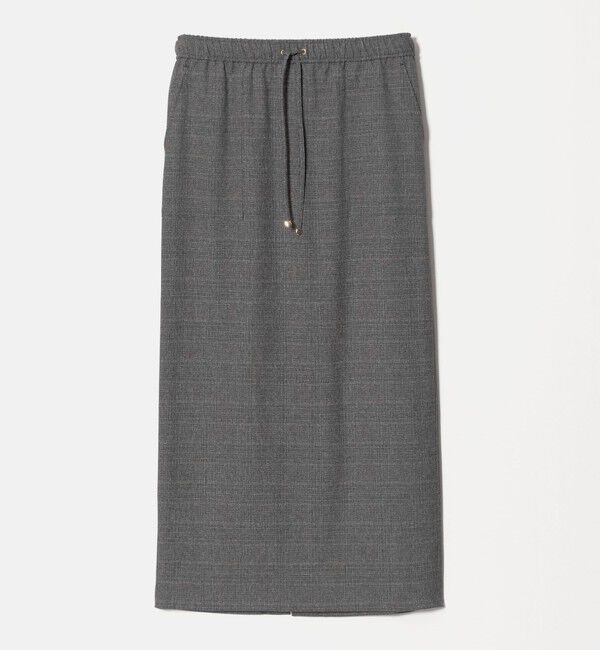 UNITED ARROWS green label relaxing「［size SHORTあり］ツイードライク スカート マシンウォッシャブル 帯電防止」|タイト|