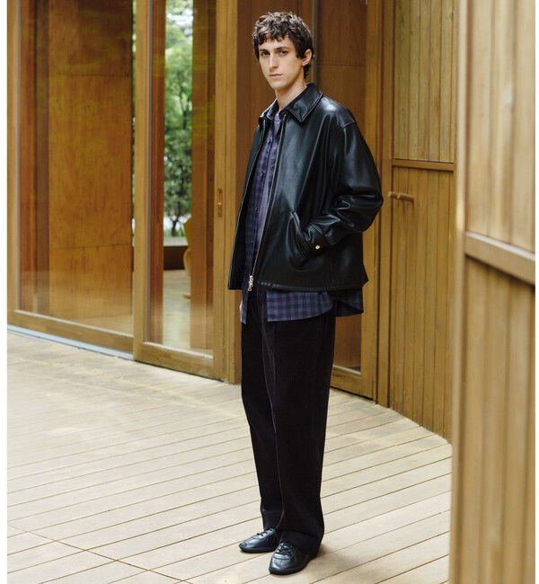 UNITED ARROWS green label relaxing「FINE BASIC スビン コーデュロイ スラックス W4」|チノ|