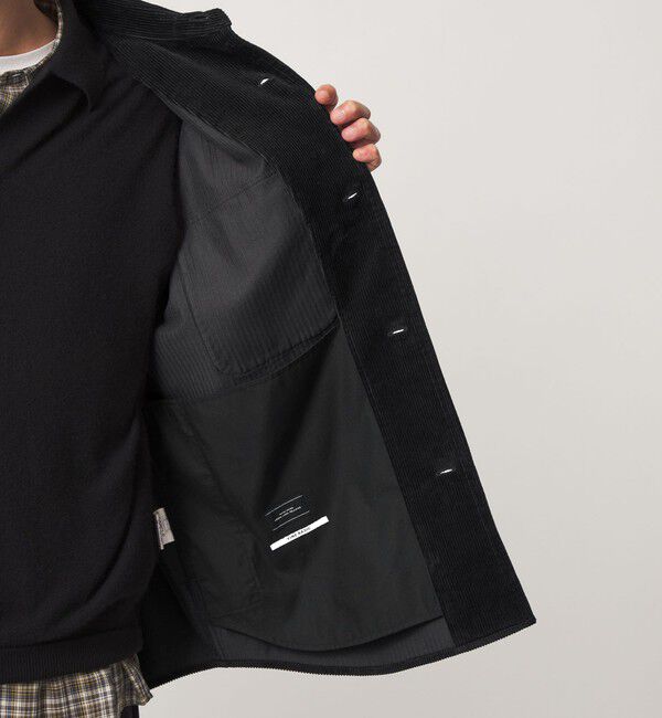 UNITED ARROWS green label relaxing「FINE BASIC スビン コーデュロイ CPO 長袖 シャツ」|シャツ・ブラウス|