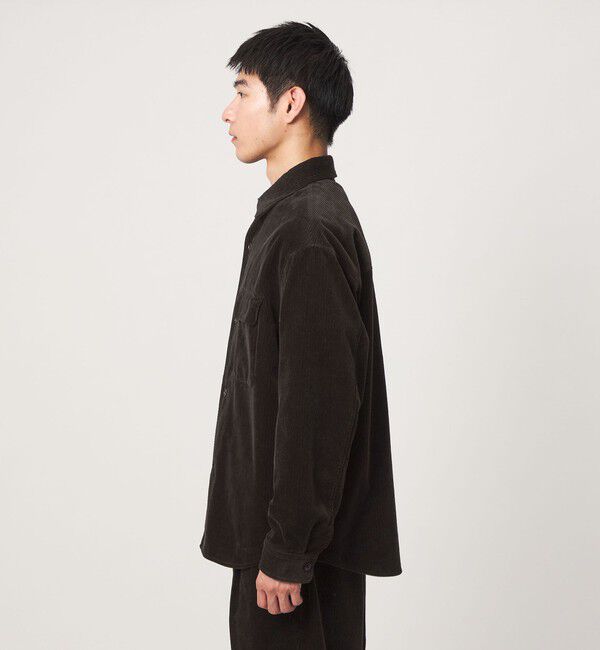 UNITED ARROWS green label relaxing「FINE BASIC スビン コーデュロイ CPO 長袖 シャツ」|シャツ・ブラウス|