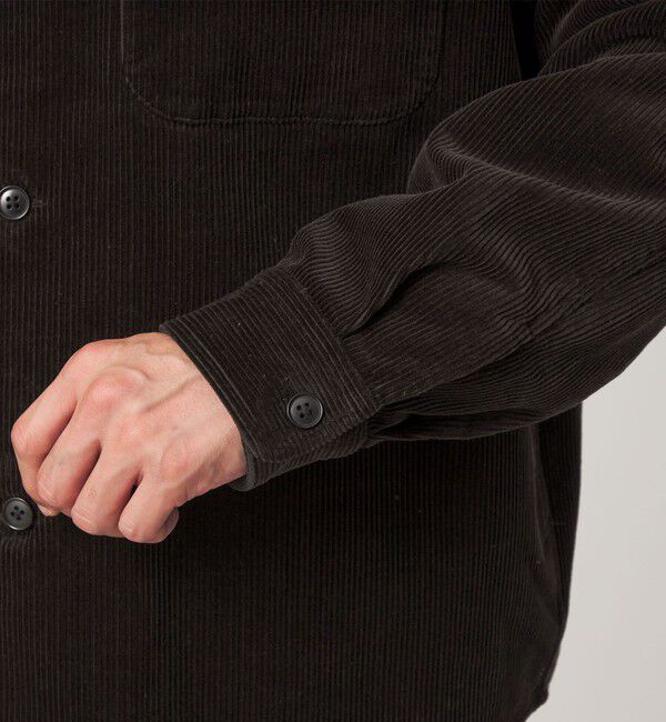 UNITED ARROWS green label relaxing「FINE BASIC スビン コーデュロイ CPO 長袖 シャツ」|シャツ・ブラウス|