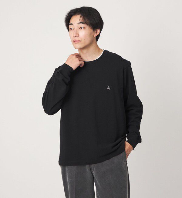 UNITED ARROWS green label relaxing「【別注】＜Brooks Brothers＞GLR カノコ クルーネック カットソー」|Tシャツ・カットソー|