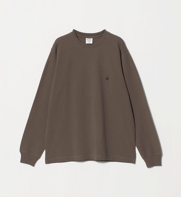 UNITED ARROWS green label relaxing「【別注】＜Brooks Brothers＞GLR カノコ クルーネック カットソー」|Tシャツ・カットソー|