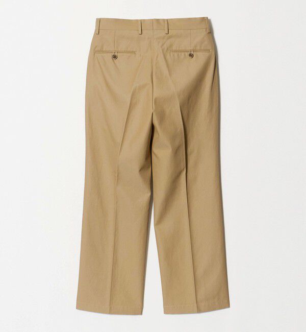 UNITED ARROWS green label relaxing「コットンレーヨン チノ タンブラー 2プリーツ スラックス ドレスチノ チノパンツ」|チノ|