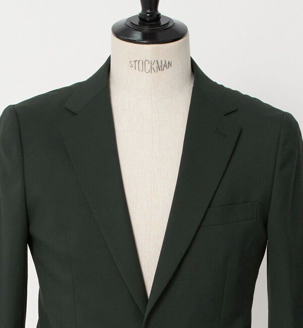 UNITED ARROWS green label relaxing「A+ TWPU サージ 2B スリム セットアップジャケット -ストレッチ-」|テーラードジャケット|