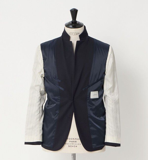 UNITED ARROWS green label relaxing「A+ TWPU サージ 2B スリム セットアップジャケット -ストレッチ-」|テーラードジャケット|